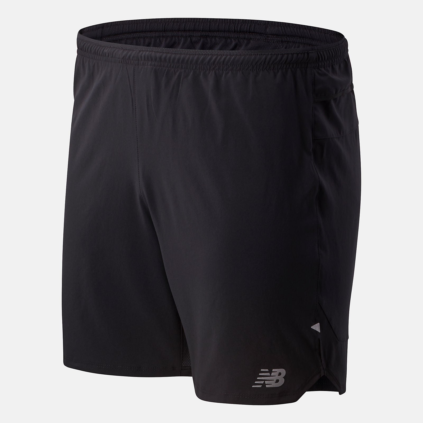 Black Impact Run 7 Inch Short | New Balance Clothing
