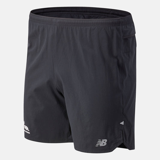 Black Run For Life Impact Run 7 inch Short | New Balance Clothing