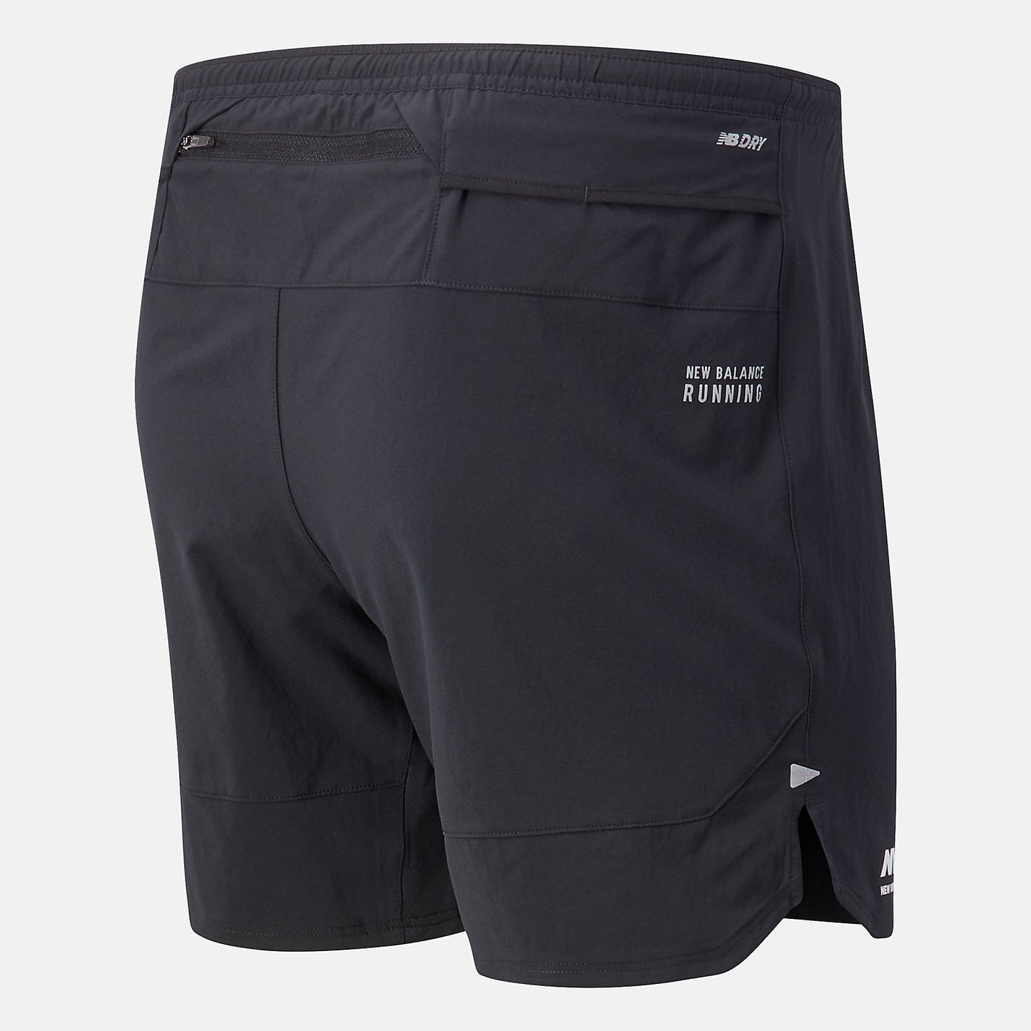 Black Run For Life Impact Run 7 inch Short | New Balance Clothing