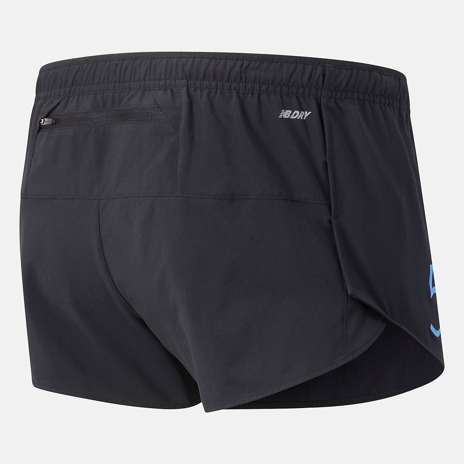 Black NYC Marathon Impact Run 3 inch Split Short | New Balance Clothing