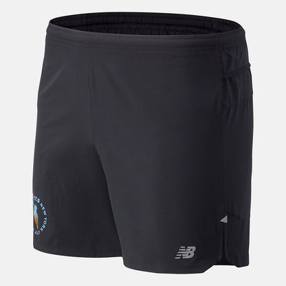 Black NYC Marathon Impact Run 5 inch Short | New Balance Clothing