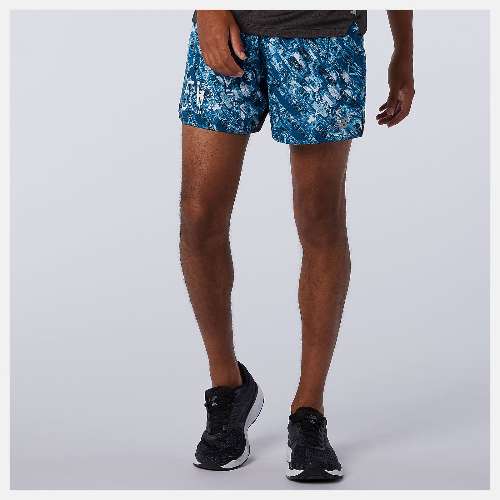 Rogue Wave NYC Marathon Printed Impact Run 5 Inch Short | New Balance Clothing