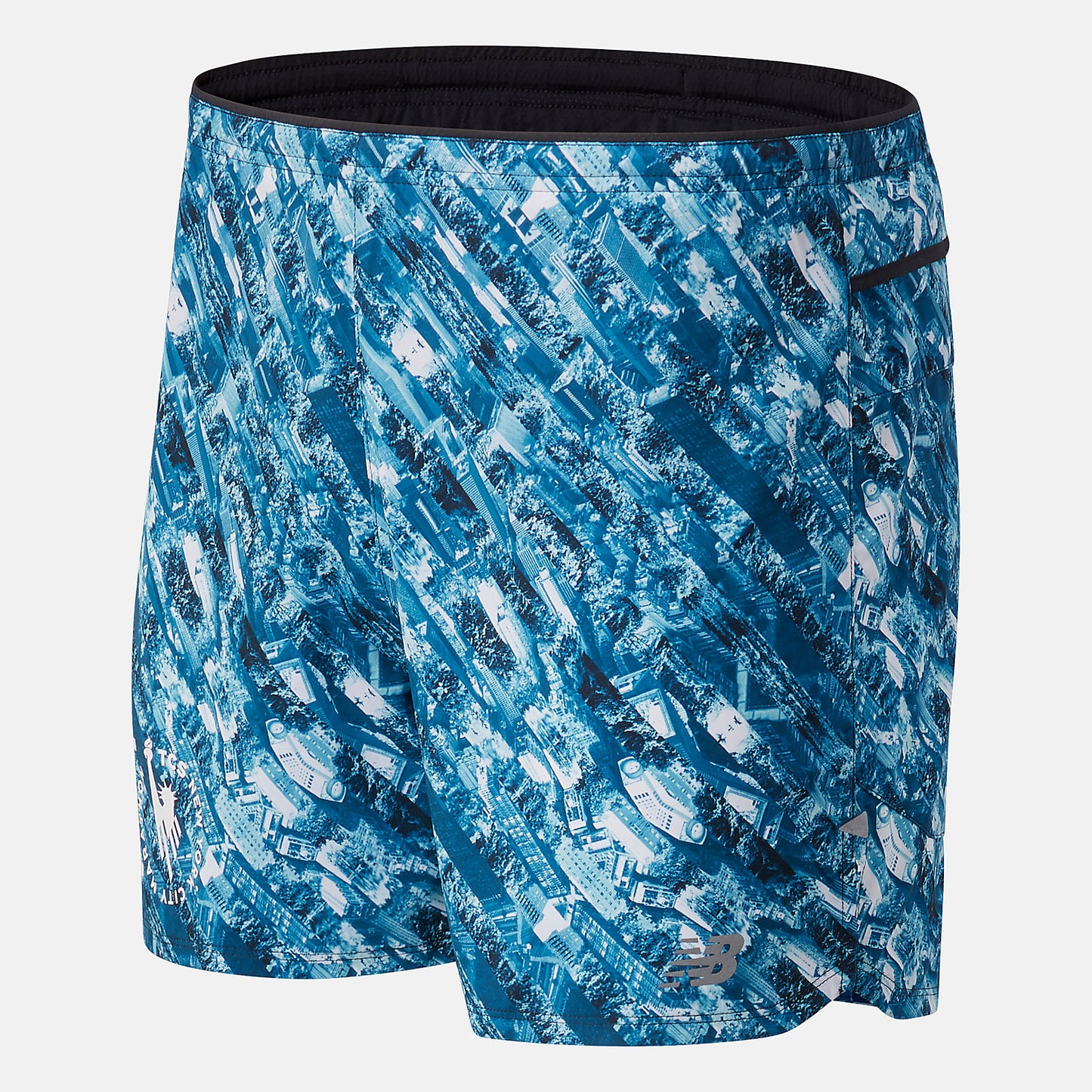 Rogue Wave NYC Marathon Printed Impact Run 5 Inch Short | New Balance Clothing