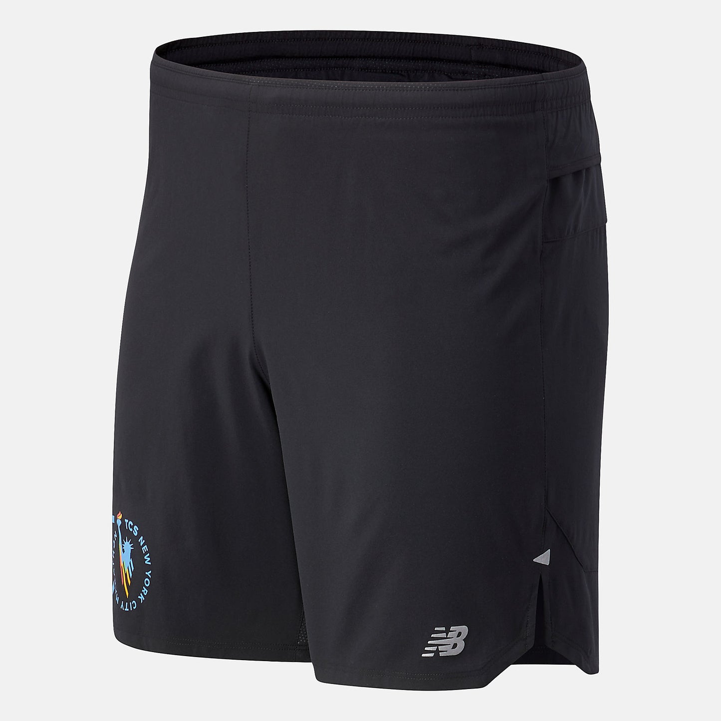 Black NYC Marathon Impact Run 7 inch Short | New Balance Clothing