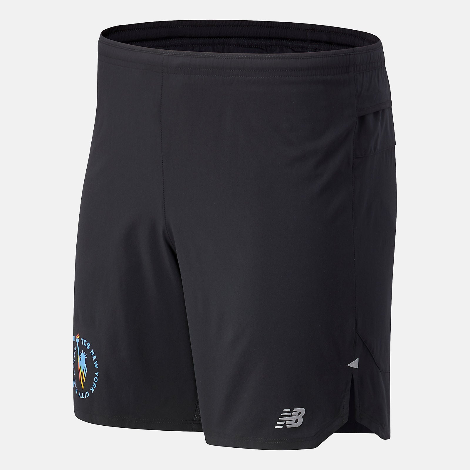 Black NYC Marathon Impact Run 7 inch Short | New Balance Clothing