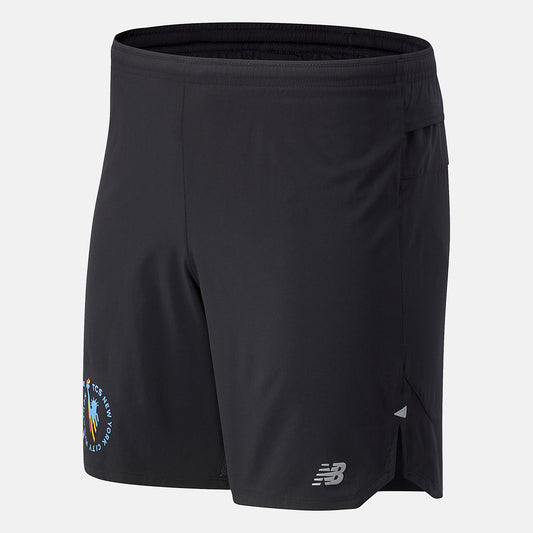 Black NYC Marathon Impact Run 7 inch Short | New Balance Clothing