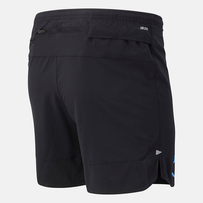 Black NYC Marathon Impact Run 7 inch Short | New Balance Clothing