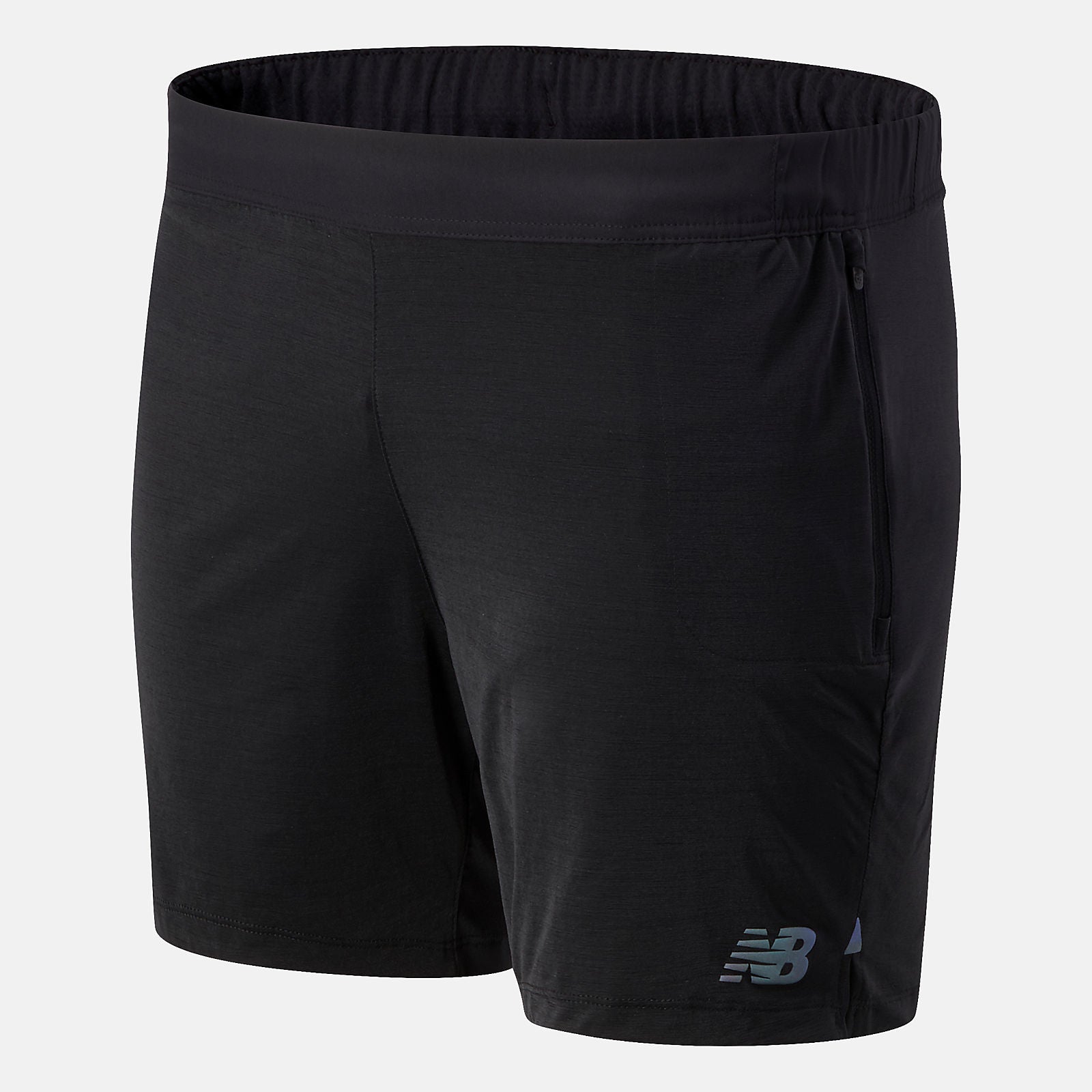 Black Q Speed Fuel 7 Inch Short | New Balance Clothing