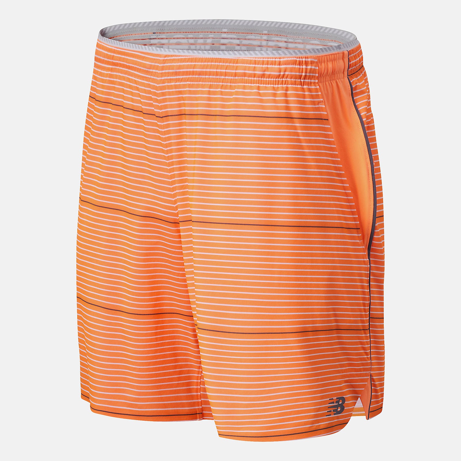 Orange Printed Tournament Short | New Balance Clothing