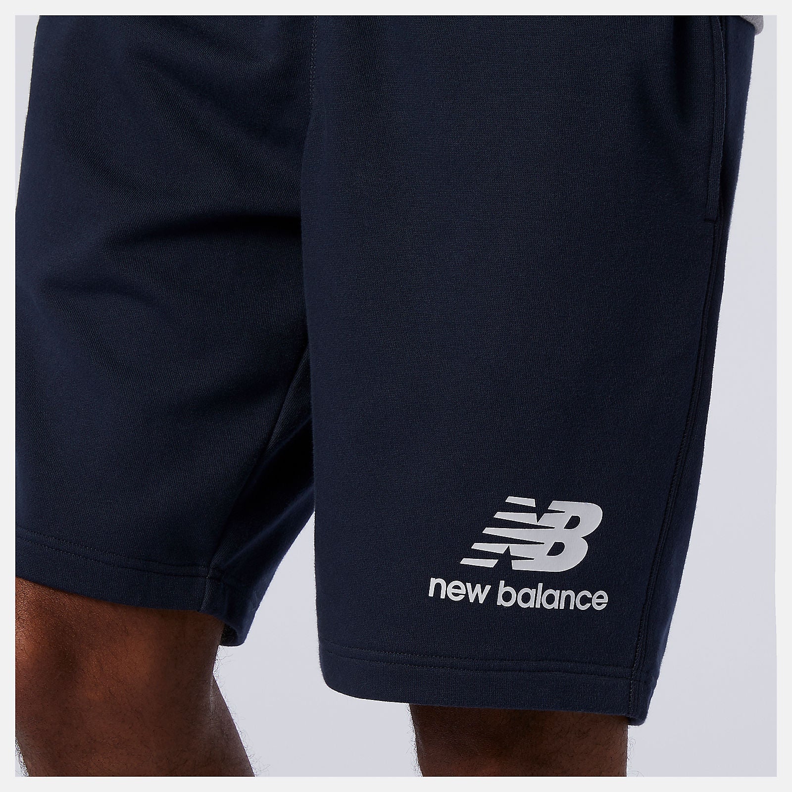 Eclipse NB Essentials Stacked Logo Short | New Balance Clothing