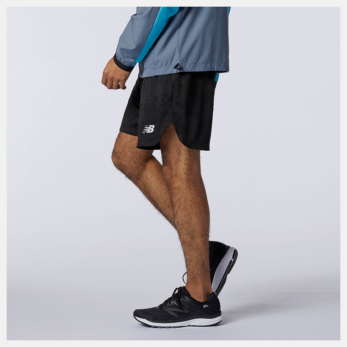 Black R.W.T. Lightweight Knit Short | New Balance Clothing