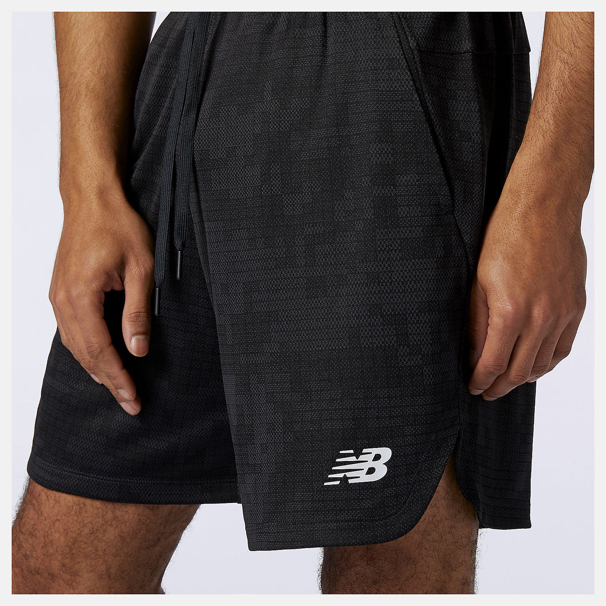 Black R.W.T. Lightweight Knit Short | New Balance Clothing