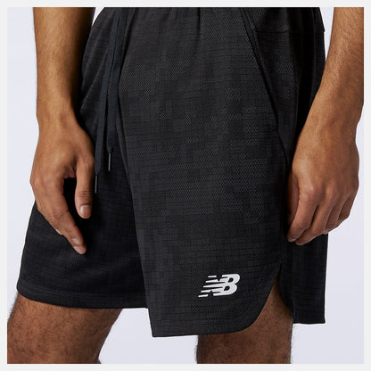 Black R.W.T. Lightweight Knit Short | New Balance Clothing