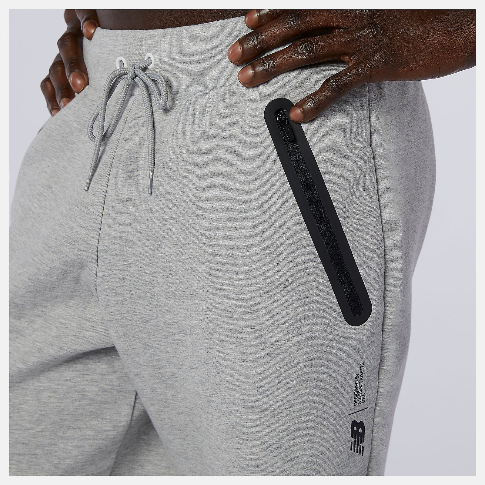 Athletic Grey Fortitech Fleece Short | New Balance Clothing