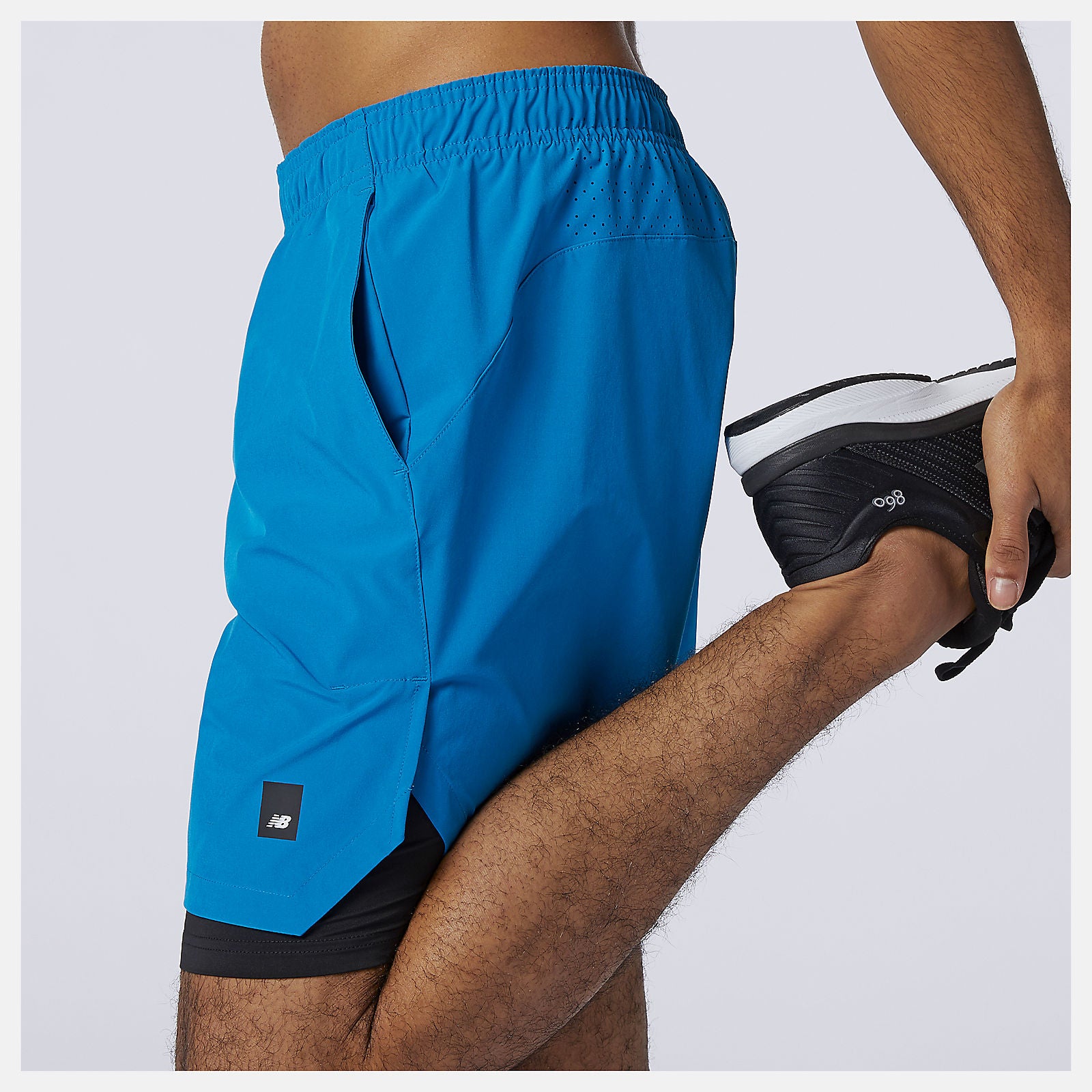 Wave Blue Fortitech 7 inch 2 In 1 Short | New Balance Clothing
