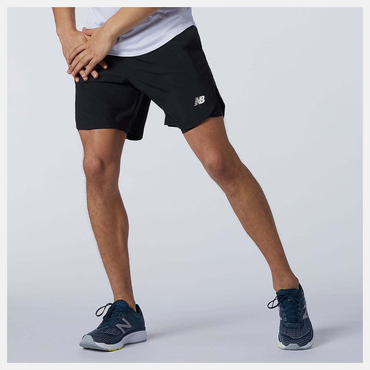 Black Fast Flight 2 in 1 7 Inch Short | New Balance Clothing