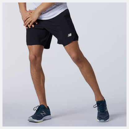 Black Fast Flight 2 in 1 7 Inch Short | New Balance Clothing