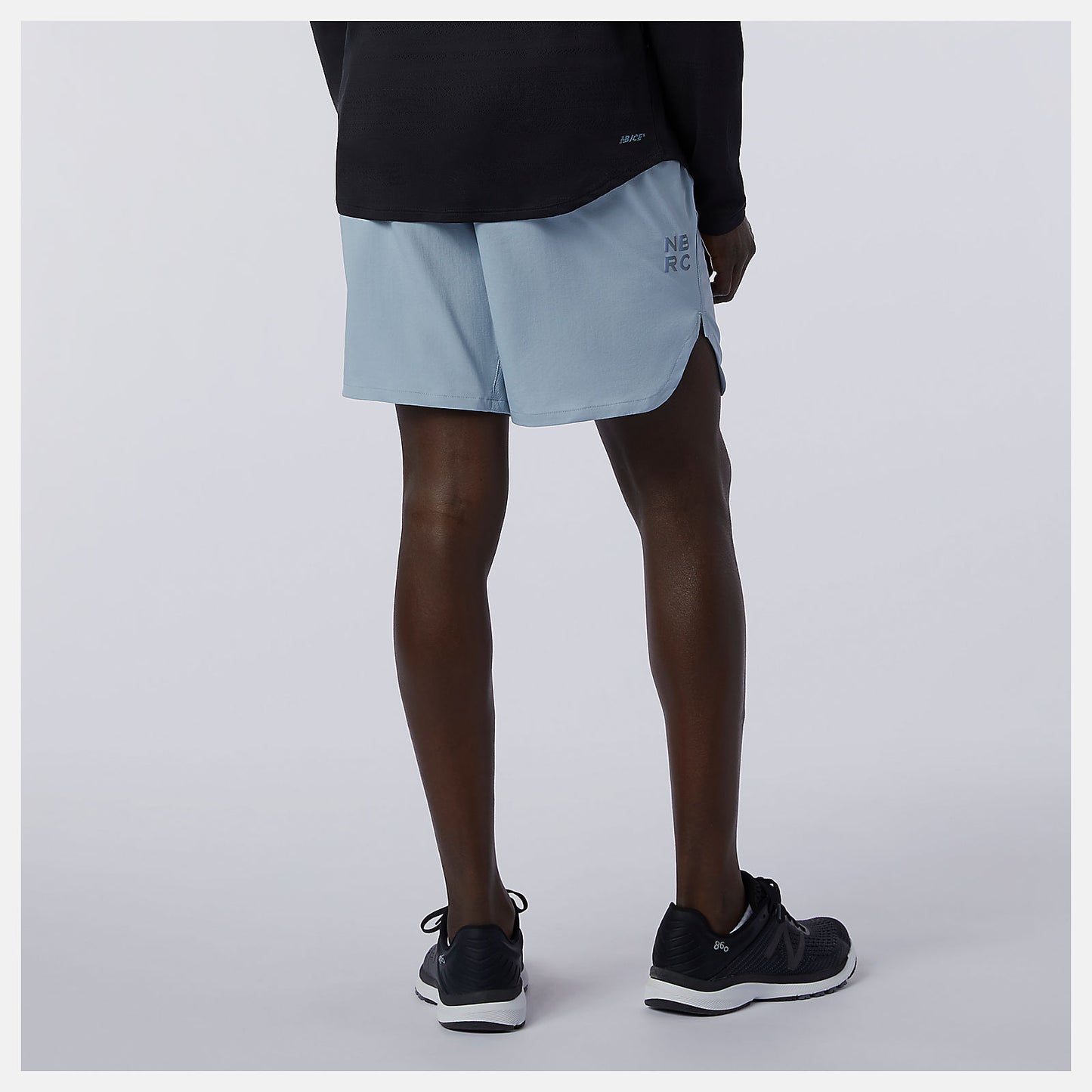 Light Slate Q Speed Fuel 7 Inch Short | New Balance Clothing
