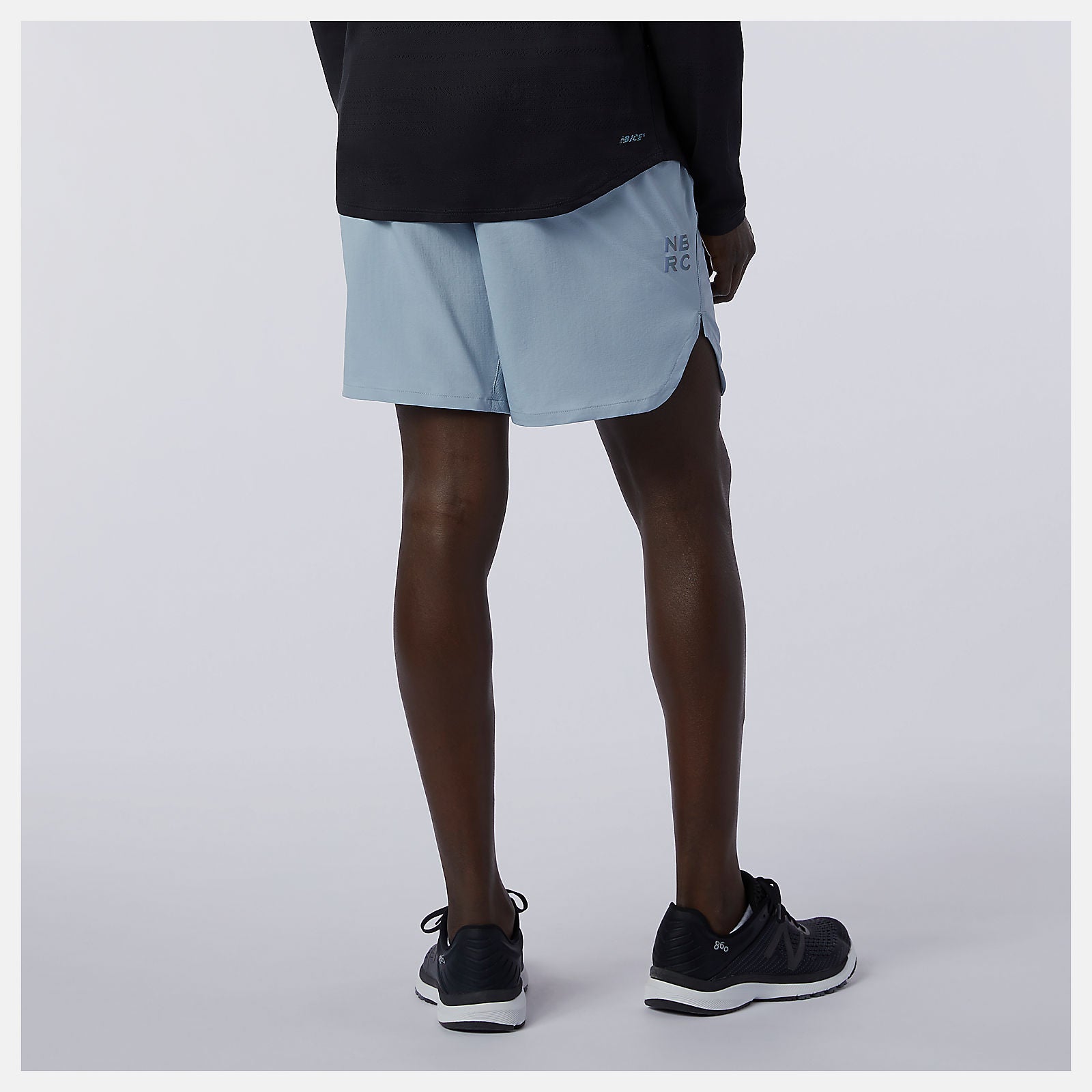 Light Slate Q Speed Fuel 7 Inch Short | New Balance Clothing