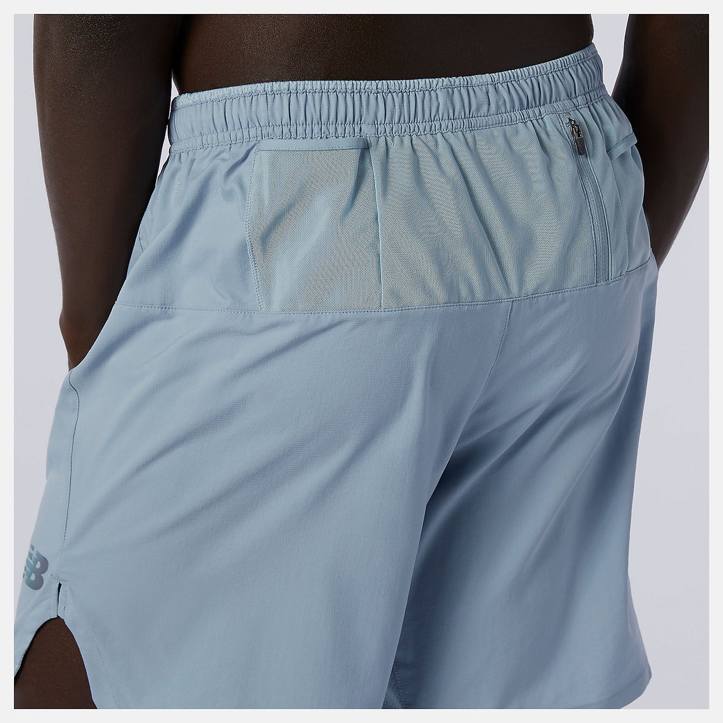 Light Slate Q Speed Fuel 7 Inch Short | New Balance Clothing