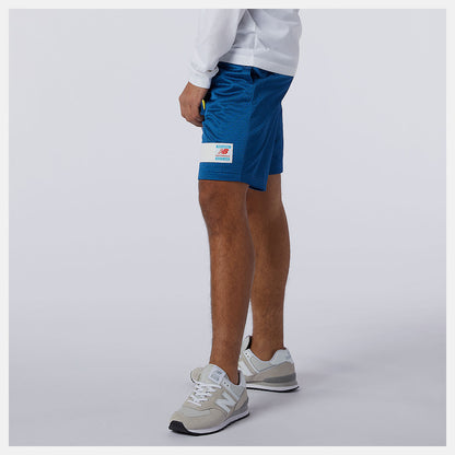 Captain Blue NB Essentials Mesh Short | New Balance Clothing