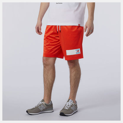 Ghost Pepper NB Essentials Mesh Short | New Balance Clothing