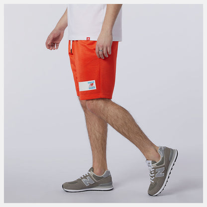 Ghost Pepper NB Essentials Mesh Short | New Balance Clothing