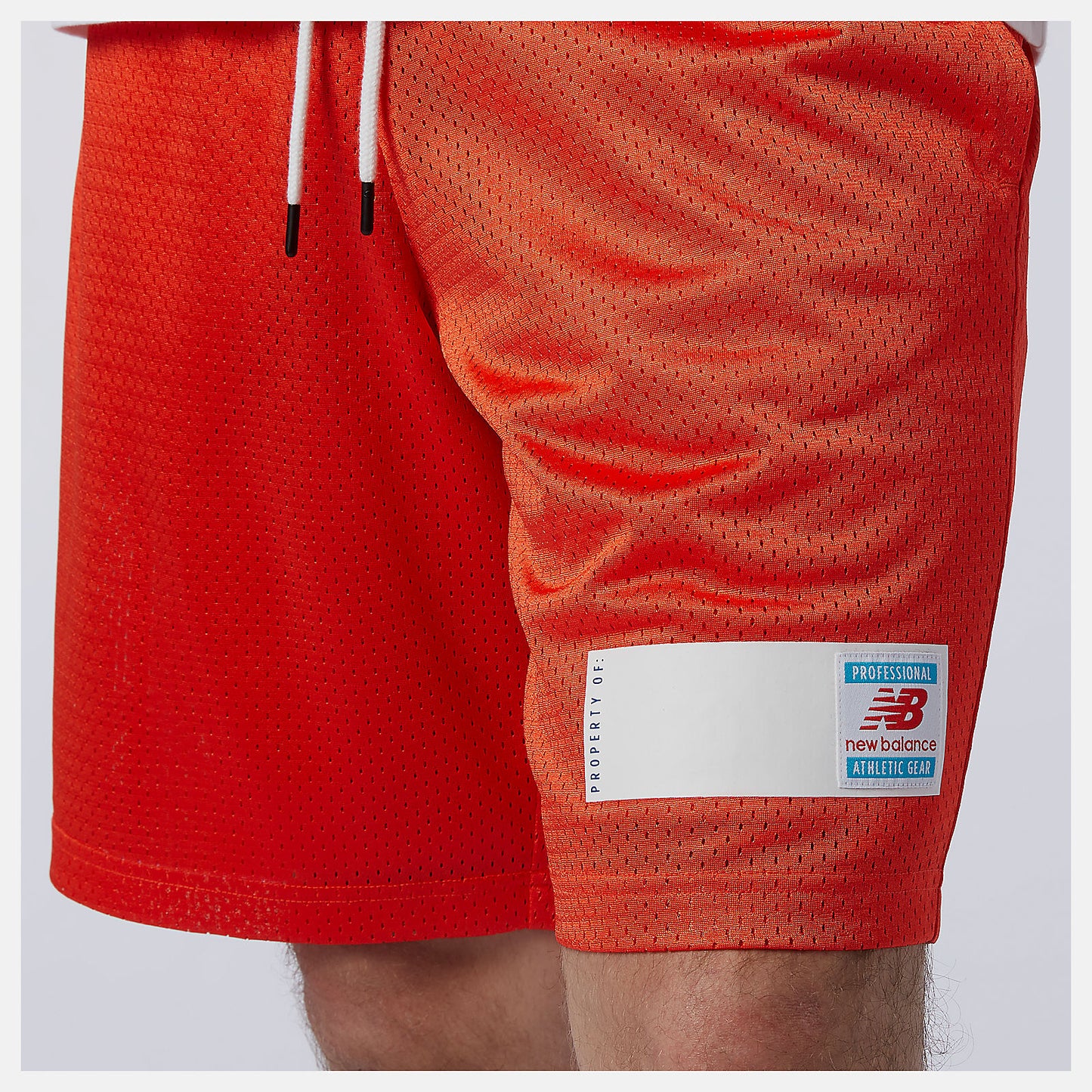 Ghost Pepper NB Essentials Mesh Short | New Balance Clothing