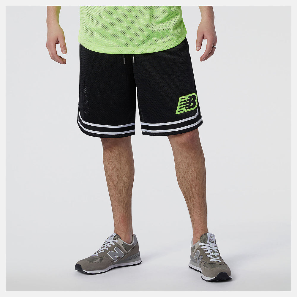 Black NB Athletics Psy Varsity Mesh Short | New Balance Clothing