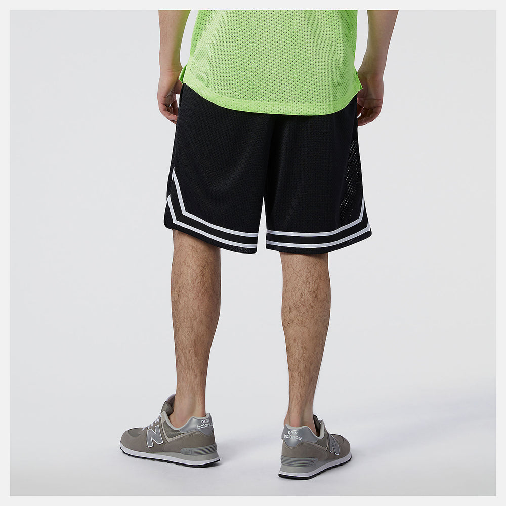Black NB Athletics Psy Varsity Mesh Short | New Balance Clothing