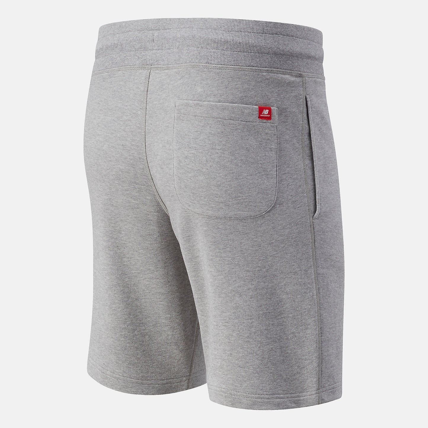 Athletic Grey Essentials Colorful Logo Short | New Balance Clothing
