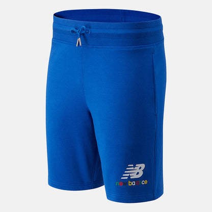 Team Royal Essentials Colorful Logo Short | New Balance Clothing
