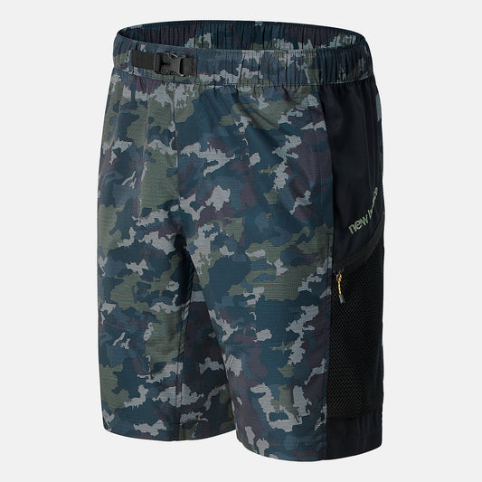 Black Multi KL2 Nature of the Game Printed Utility Short | New Balance Clothing