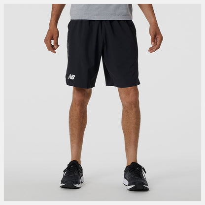 Black Rally 9 In Tournament Short | New Balance Clothing