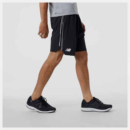 Black Rally 9 In Tournament Short | New Balance Clothing