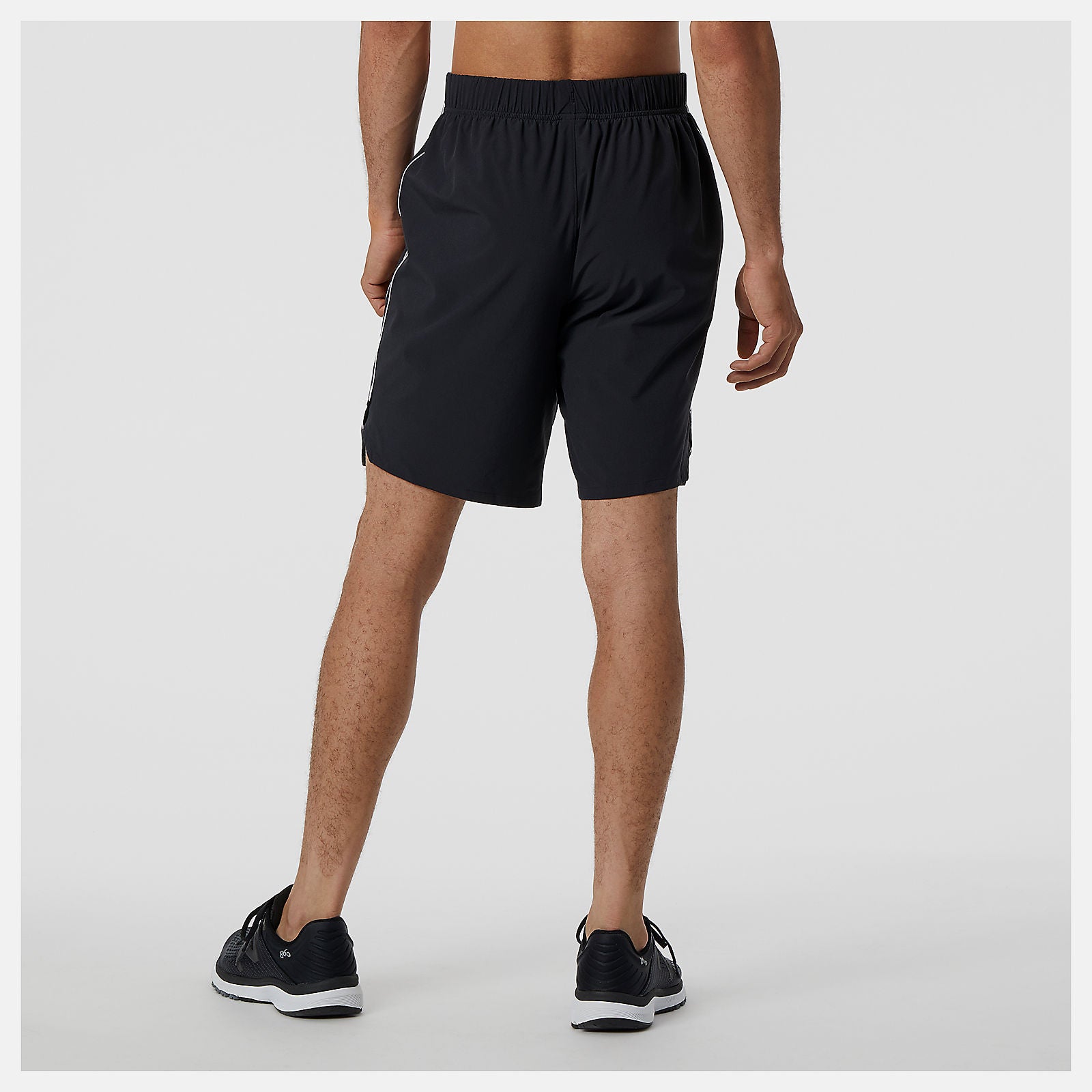 Black Rally 9 In Tournament Short | New Balance Clothing