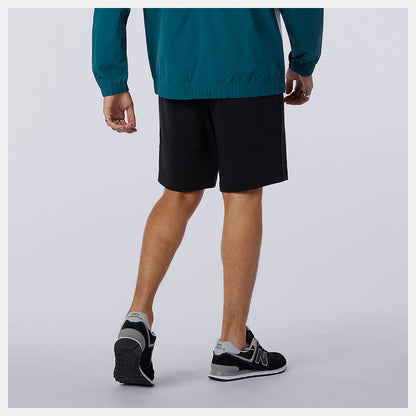 Black NB Athletics Higher Learning Fleece Short | New Balance Clothing