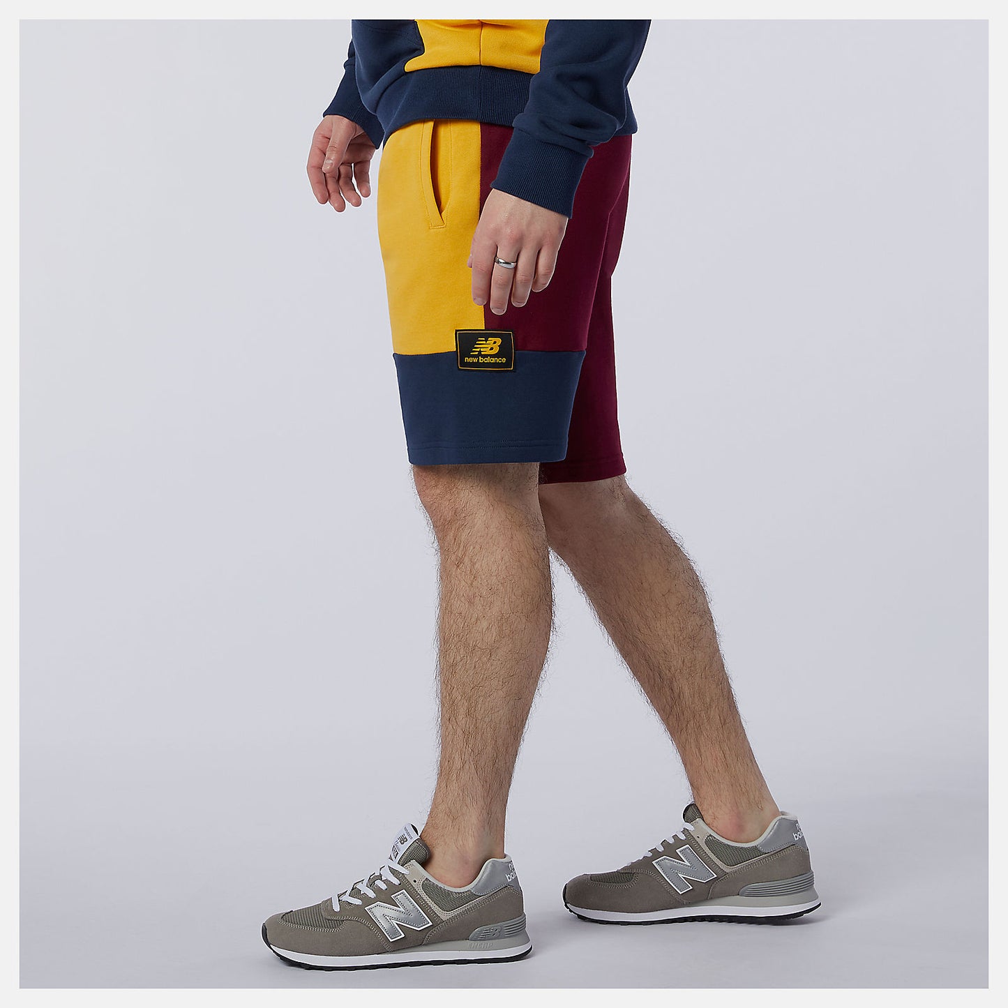 Garnet NB Athletics Higher Learning Fleece Short | New Balance Clothing
