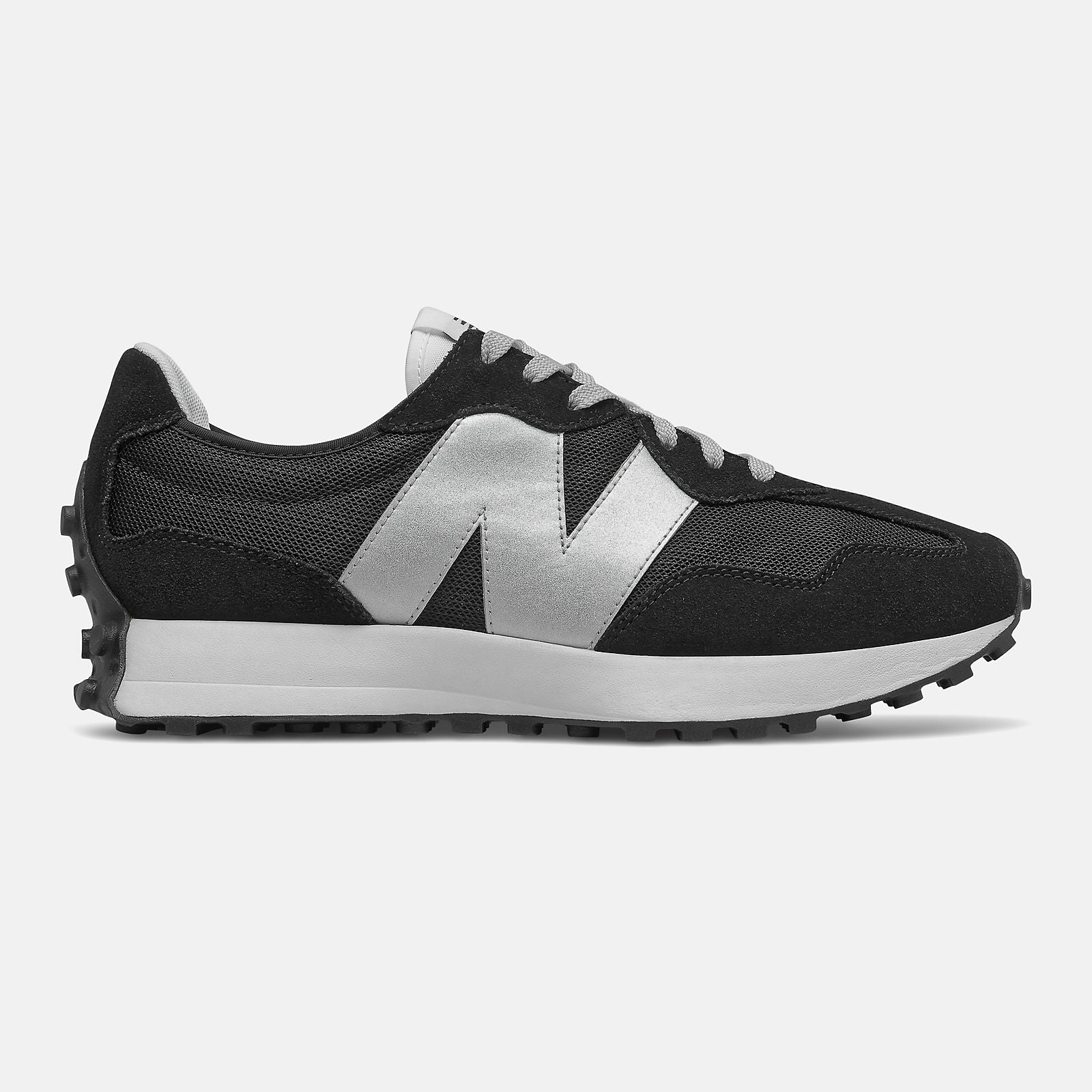 Black/Metallic Silver MS327V1 | New Balance Shoes