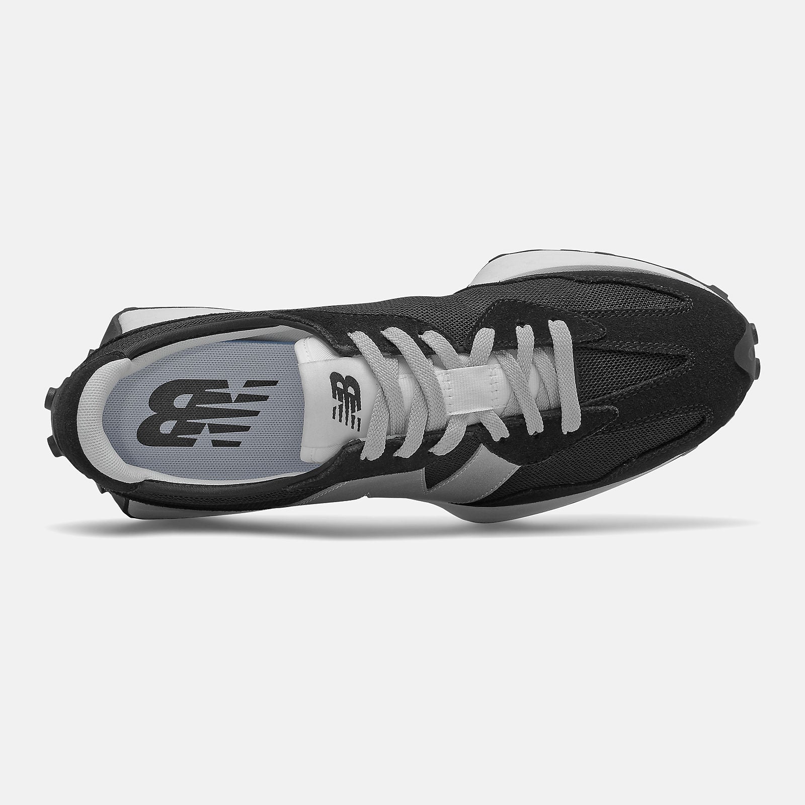Black/Metallic Silver MS327V1 | New Balance Shoes