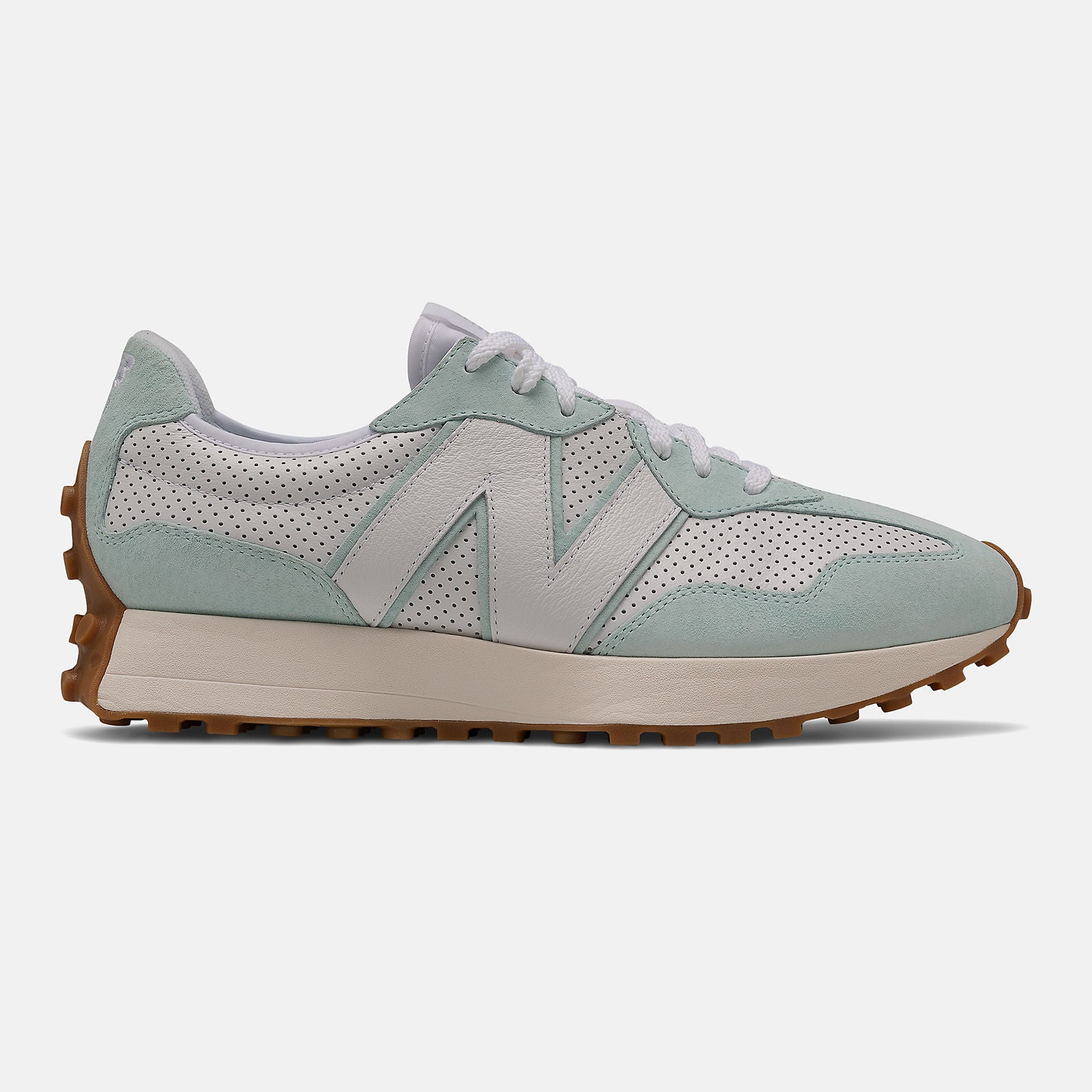 White/White Mint 327 Primary Pack | New Balance Shoes