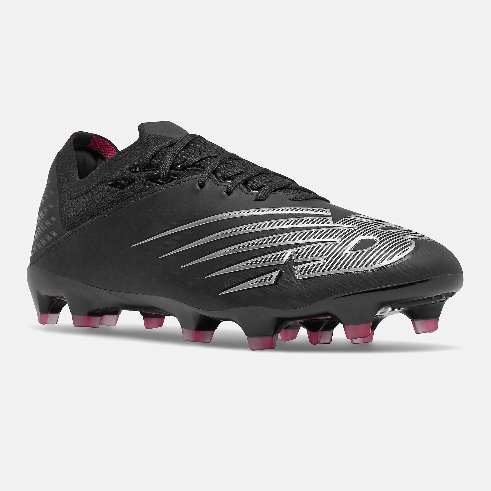 Black Furon V6+ Leather FG | New Balance Shoes
