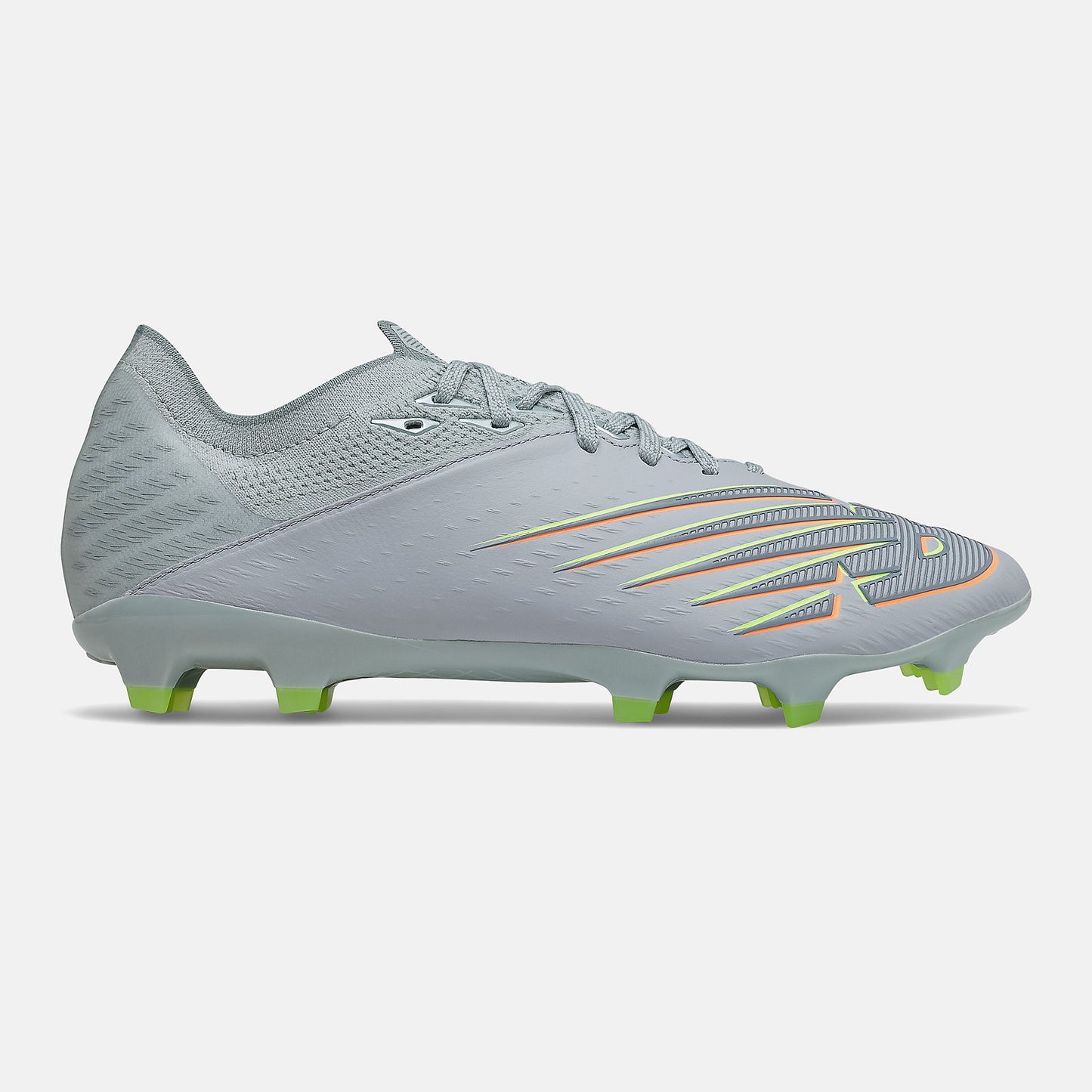 Light Cyclone/Bleached Lime Glo FURON V6+ Pro Leather FG | New Balance Shoes
