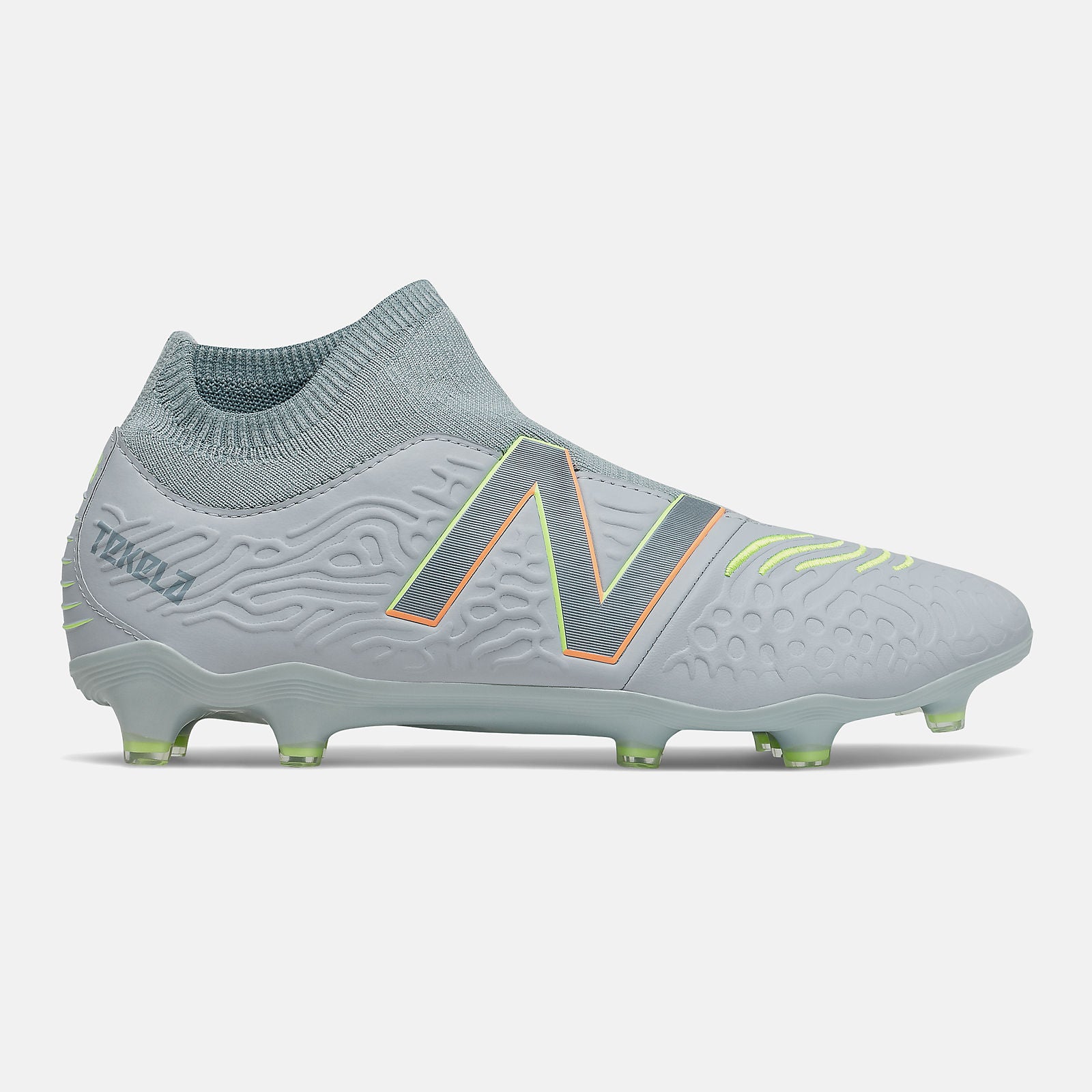 Light Cyclone/Bleached Lime Glo Tekela V3 Pro Leather FG | New Balance Shoes