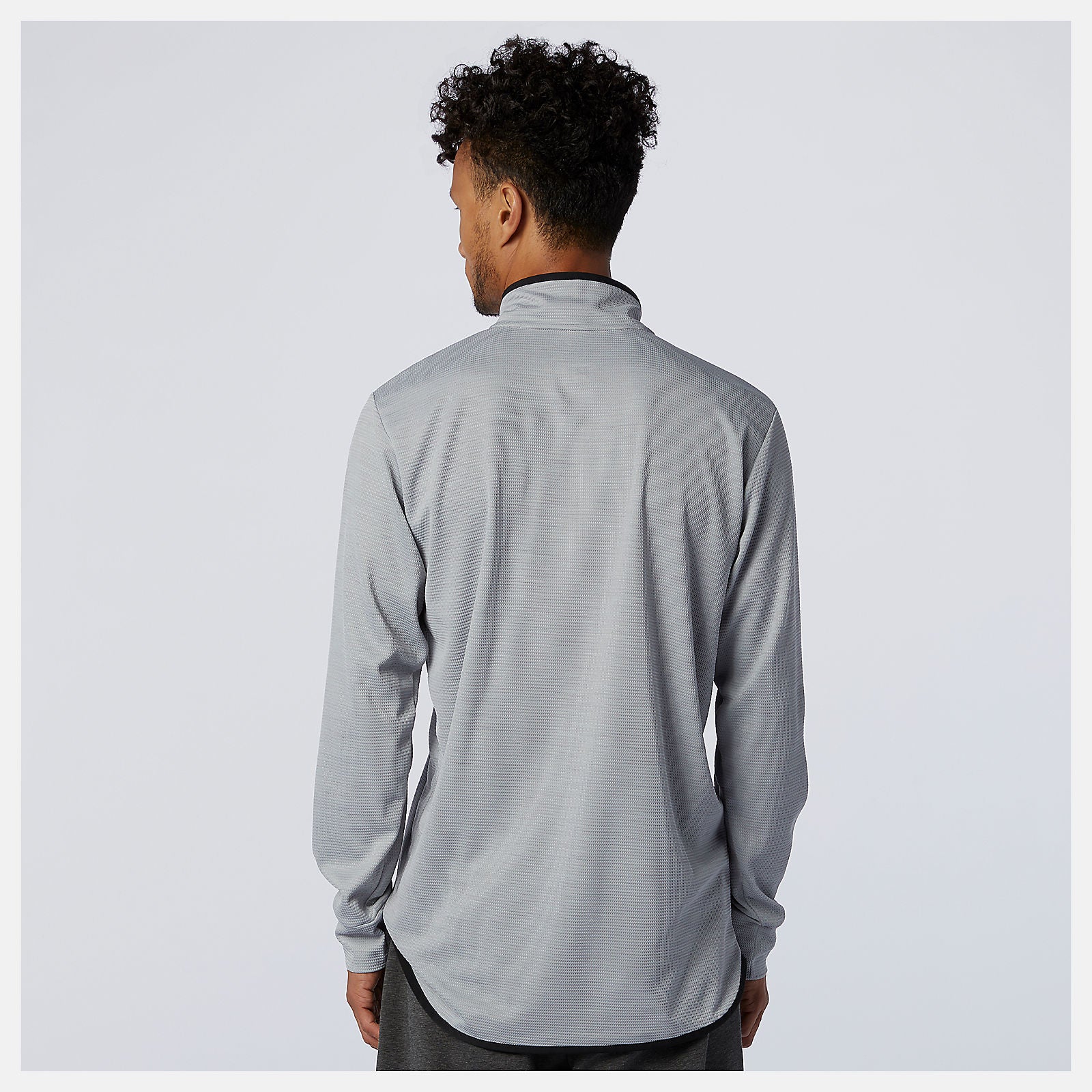 Athletic Grey Tenacity Quarter Zip | New Balance Clothing