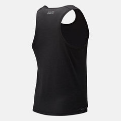 Black Heather Impact Run Singlet | New Balance Clothing