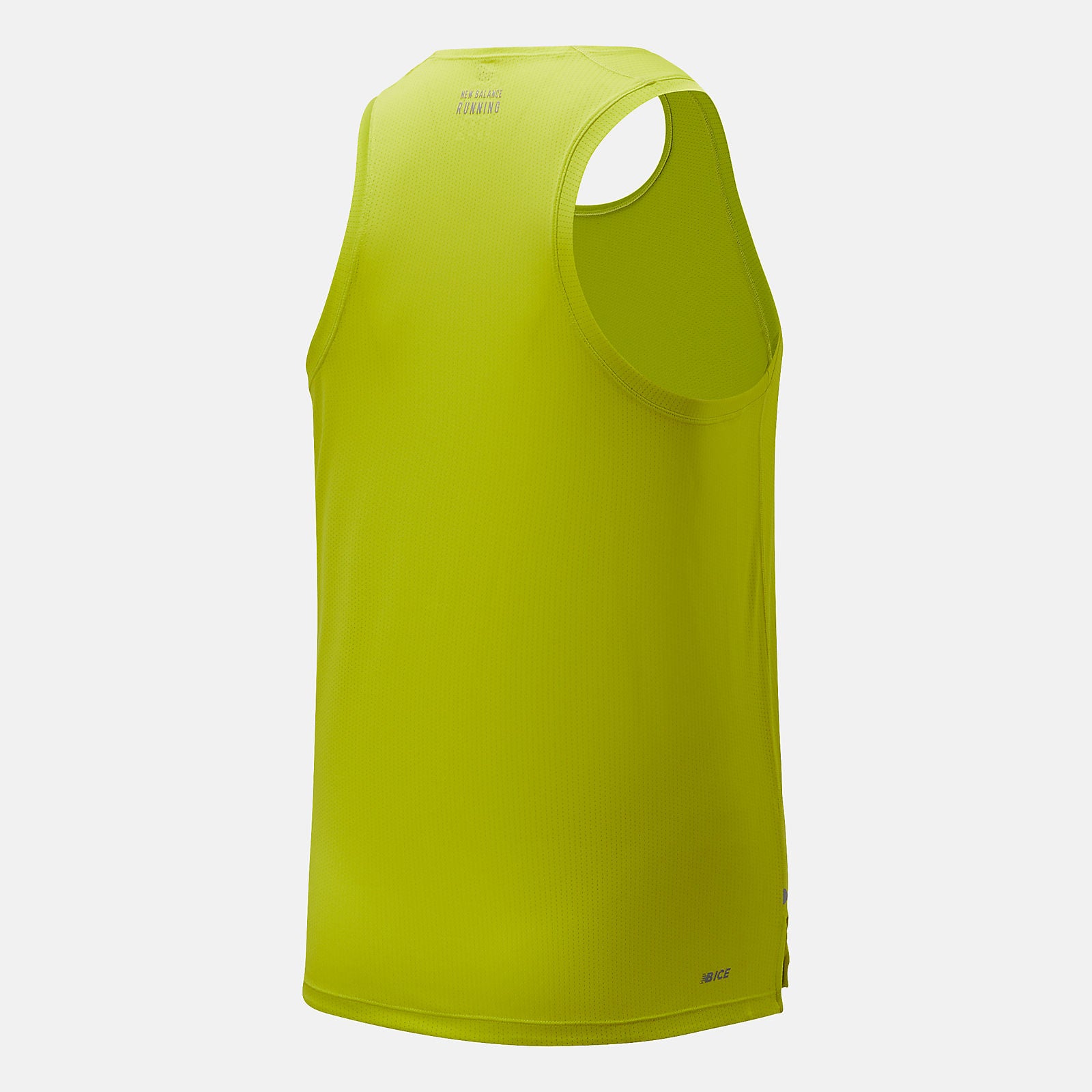 Sulpher Yellow Impact Run Singlet | New Balance Clothing