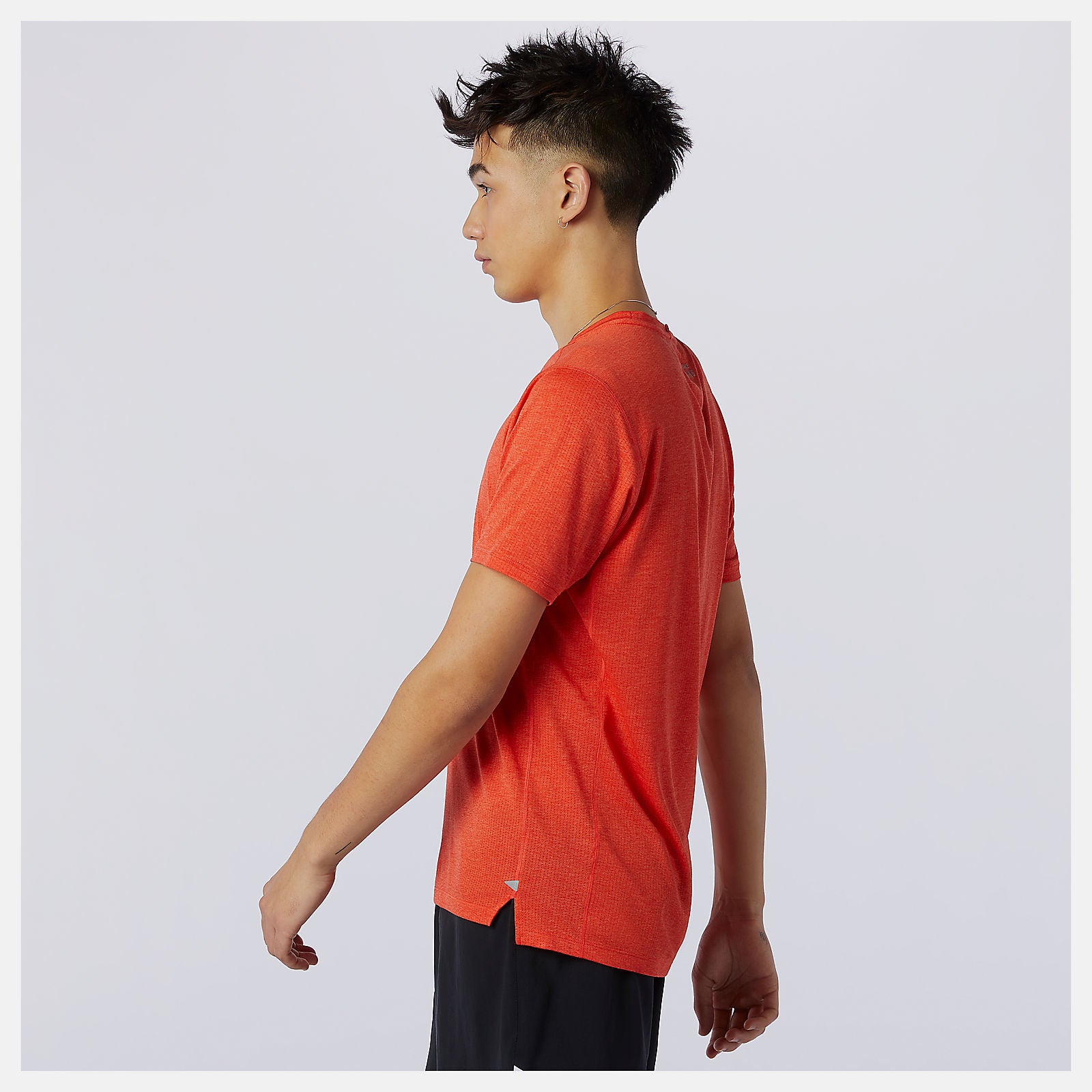 Ghost Pepper Impact Run Short Sleeve | New Balance Clothing