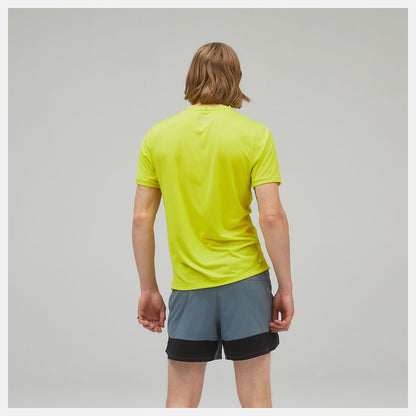 Sulpher Yellow Impact Run Short Sleeve | New Balance Clothing