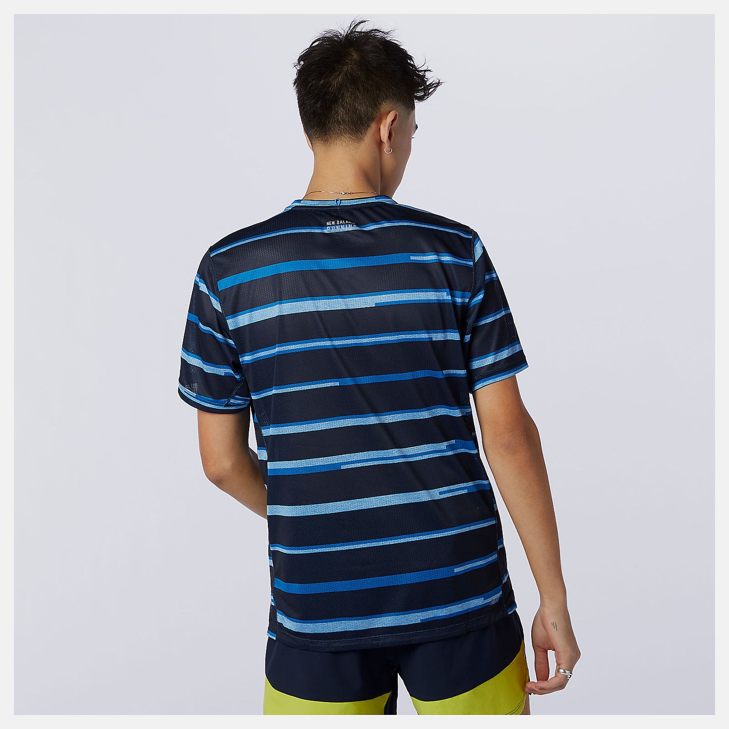 Helium Printed Impact Run Short Sleeve | New Balance Clothing
